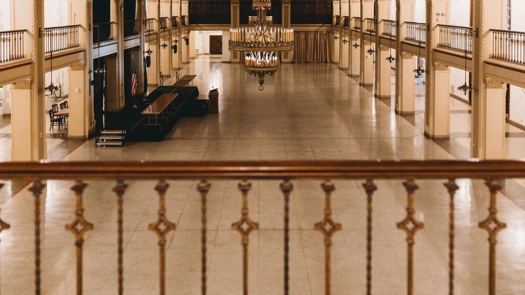 A candlelit private dinner in the Whitelands Ballroom